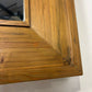Contemporary Pine Rectangular Mirror
