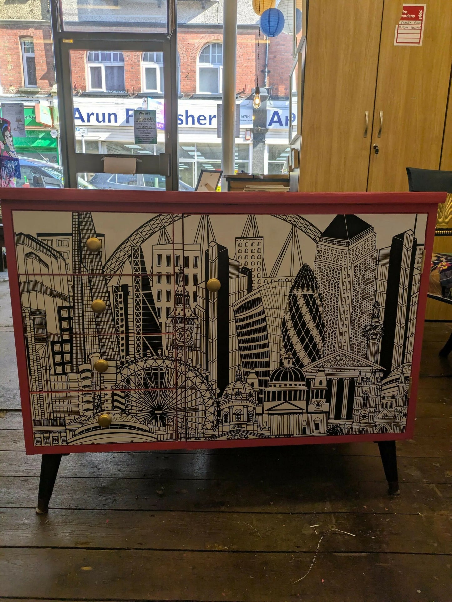 Sideboard TV Unit Chest Of Drawers Furniture PAINTED and designed to ORDER