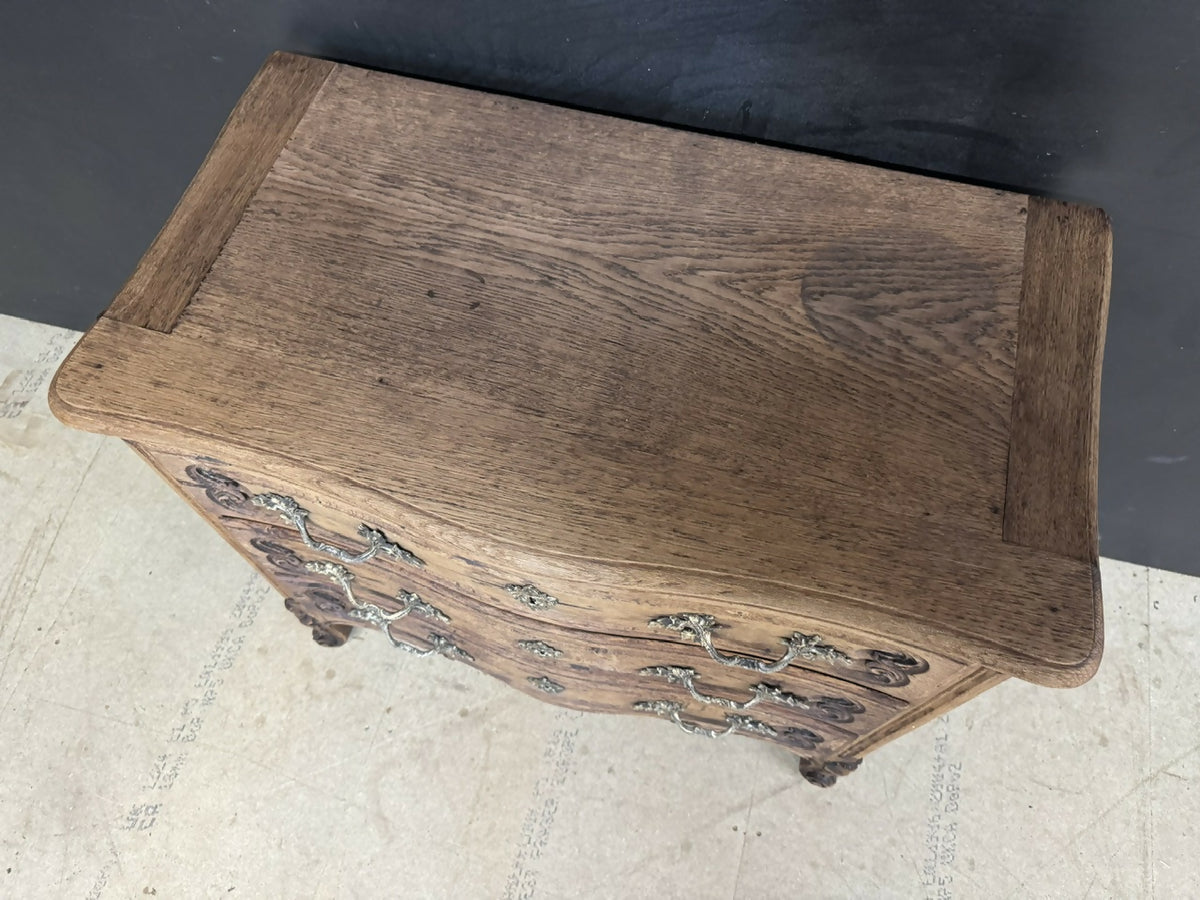 French Bleached Oak Chest of Drawers