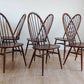 Mid century retro Ercol Windsor Quaker dining chairs