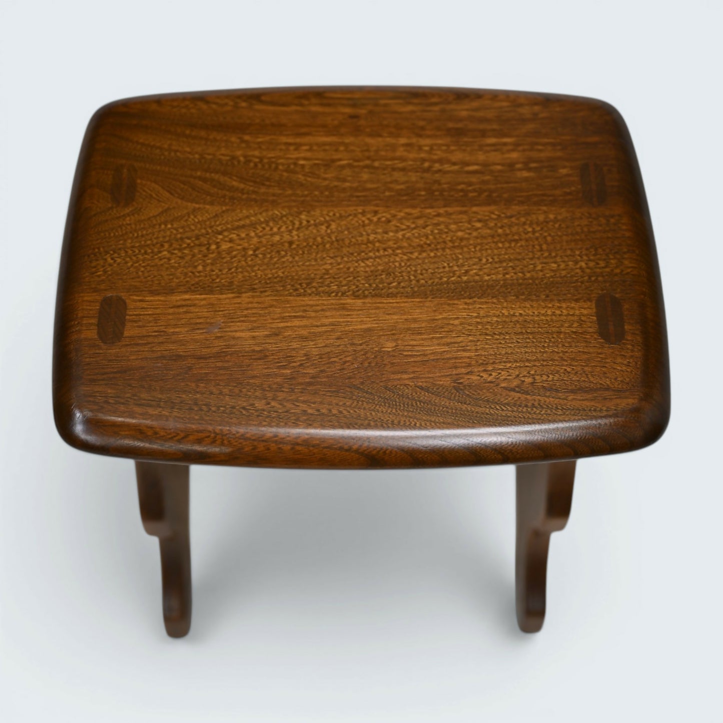 Ercol Nest Of Tables In Golden Dawn Finish Vintage Ercol's Badge FREE Delivery*