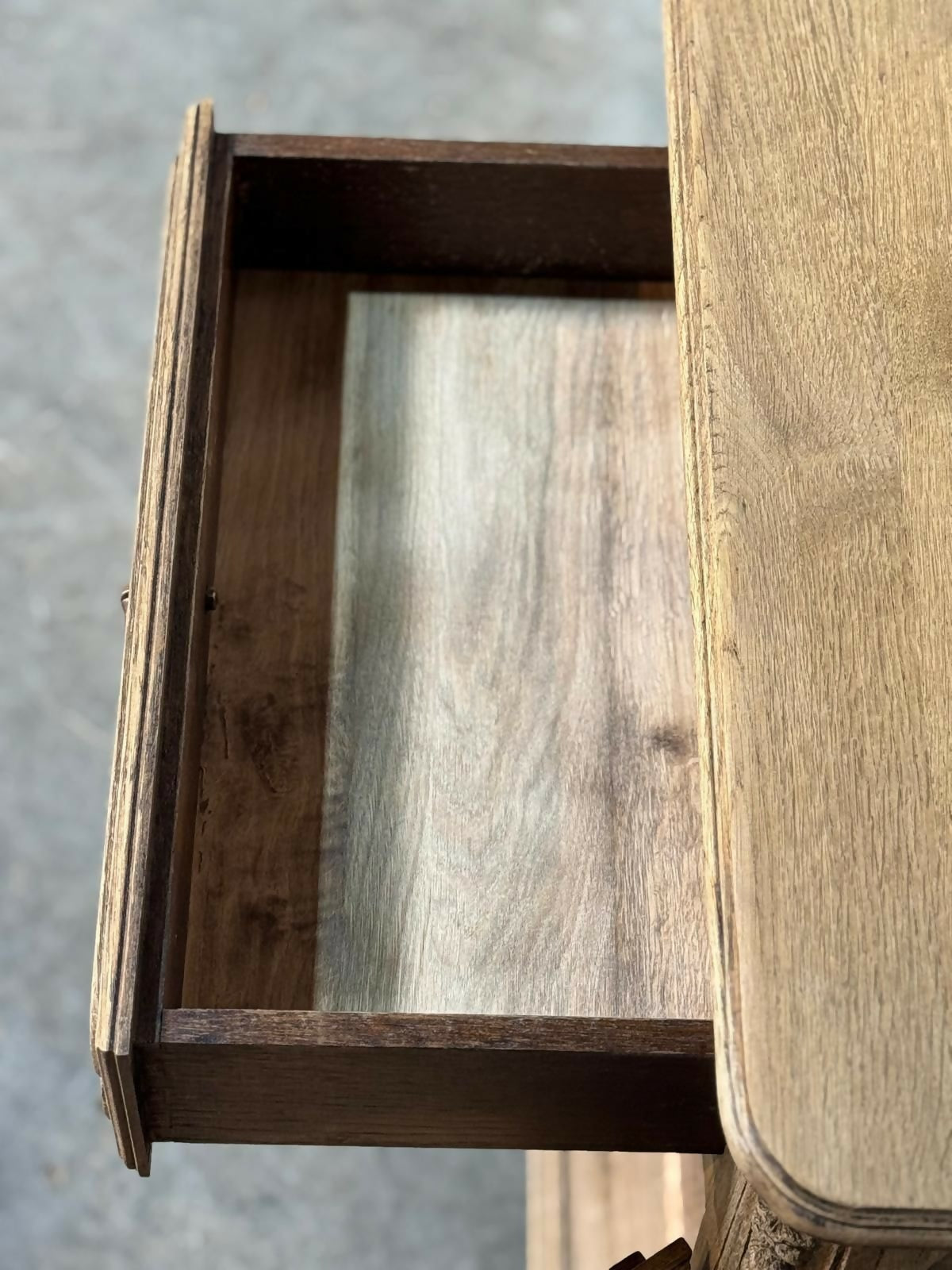 Quality French Bleached Oak Cupboard
