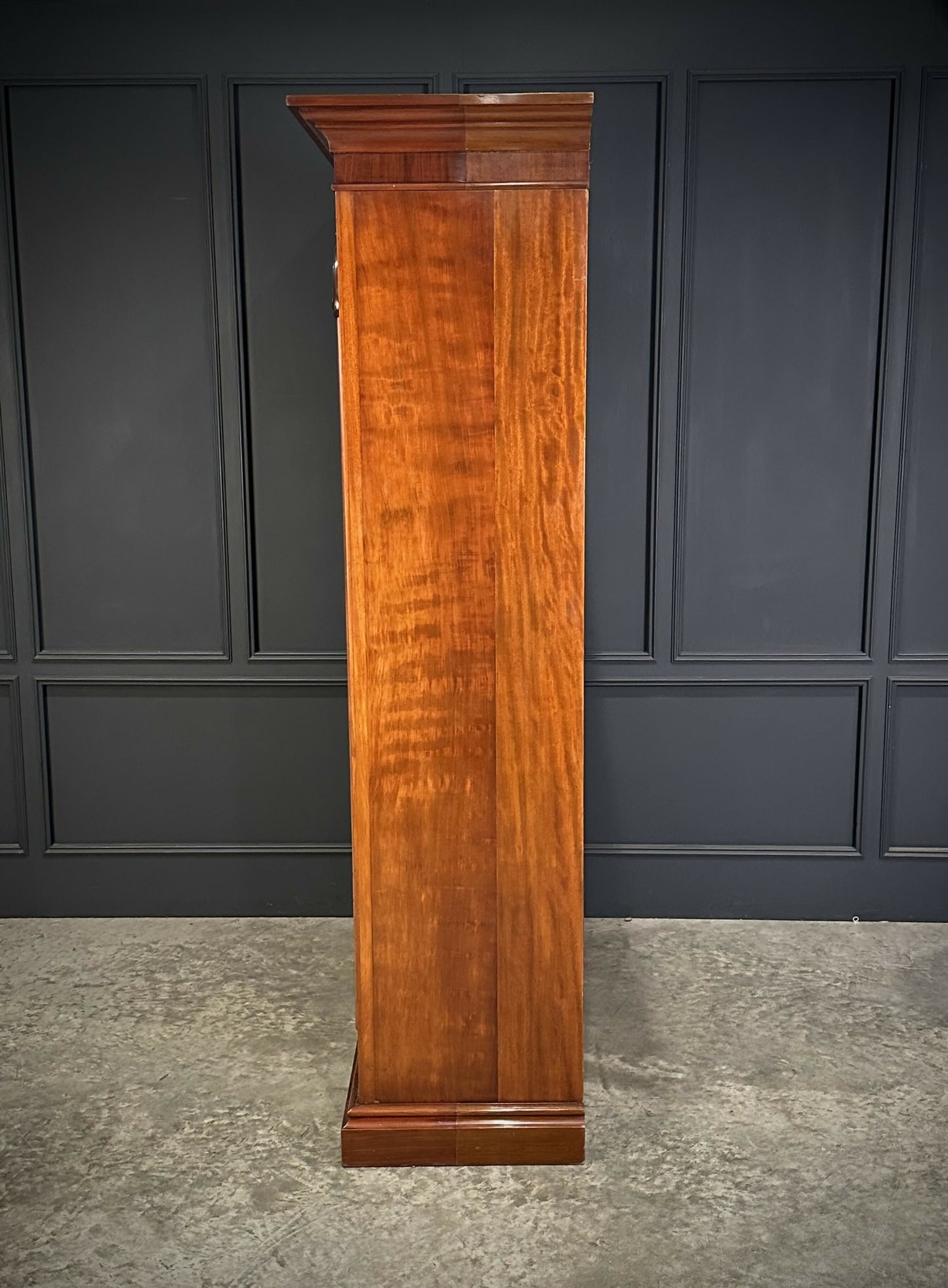 Vintage Victorian Mahogany Double Wardrobe