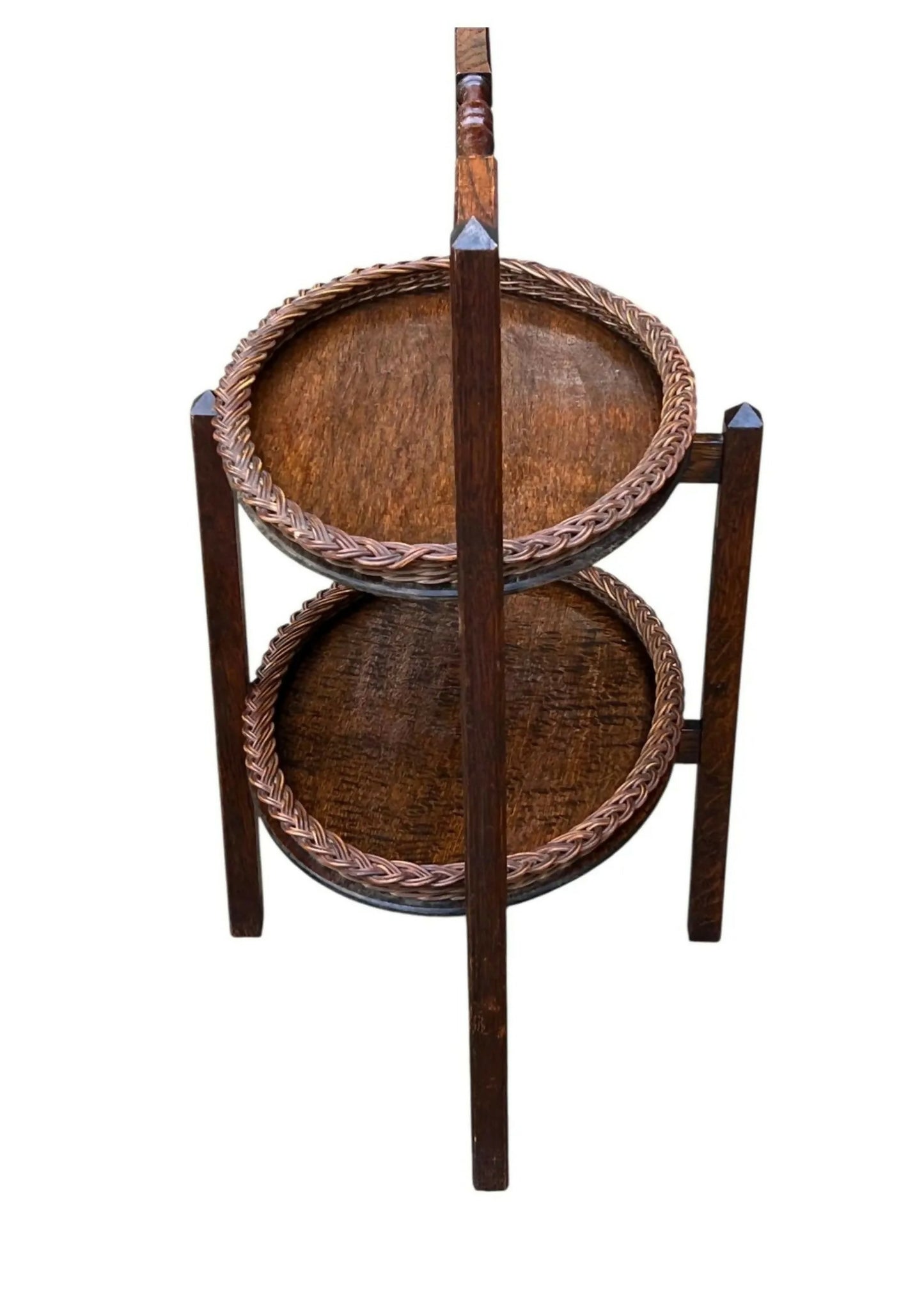 Military side table made by Dunstan’s WWI blinded soldier .