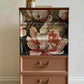Chest of Drawers G- Plan -Hand -Painted in Dusky Terracotta