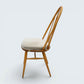 4 Ercol Swan Bow Back Dining Chairs Windsor Bow Light Finish FREE UK Delivery*