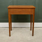 Mid Century Teak Console Table Side Table with Red Handle - 1960s