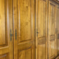 Wardrobe Vintage French Style Five Door Storage Carved Armoire LOT 6518