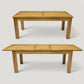 Large Extending Dining Table Light Oak Extends To Seat Up to 12 FREE UK Delivery. SBR10932/1109E