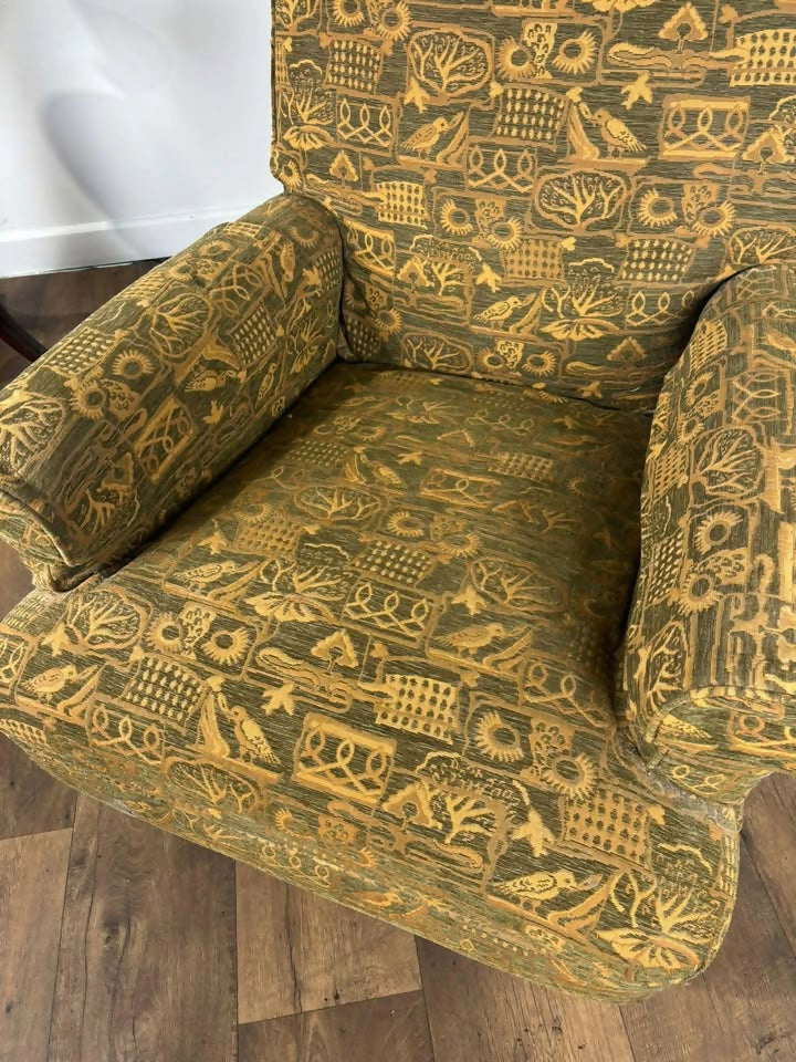 Antique Style Green armchair