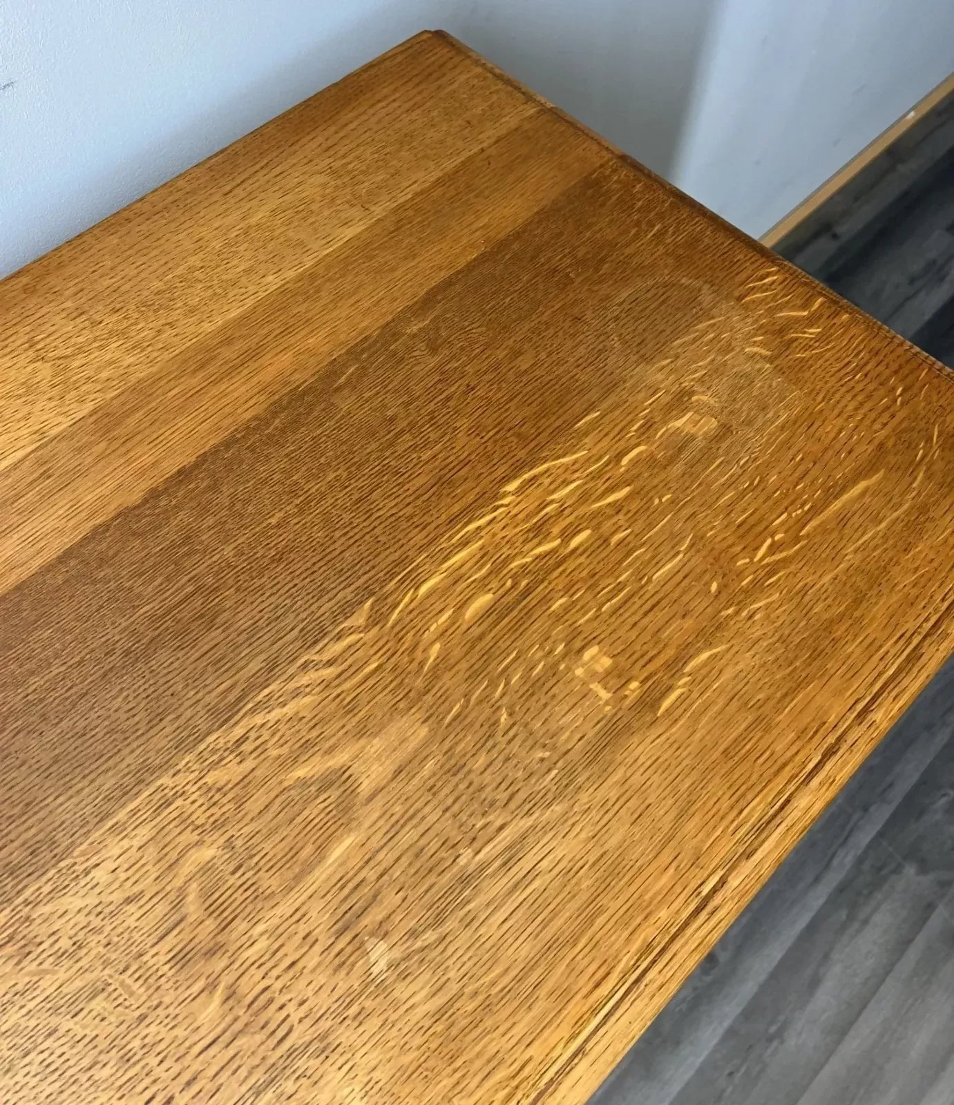 Chest of Drawers Cabinet Vintage French Louis XVI Style Oak Sideboard LOT 4348