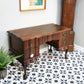 Rare Dutch Colonial Desk Dressing Table South African Stink Wood