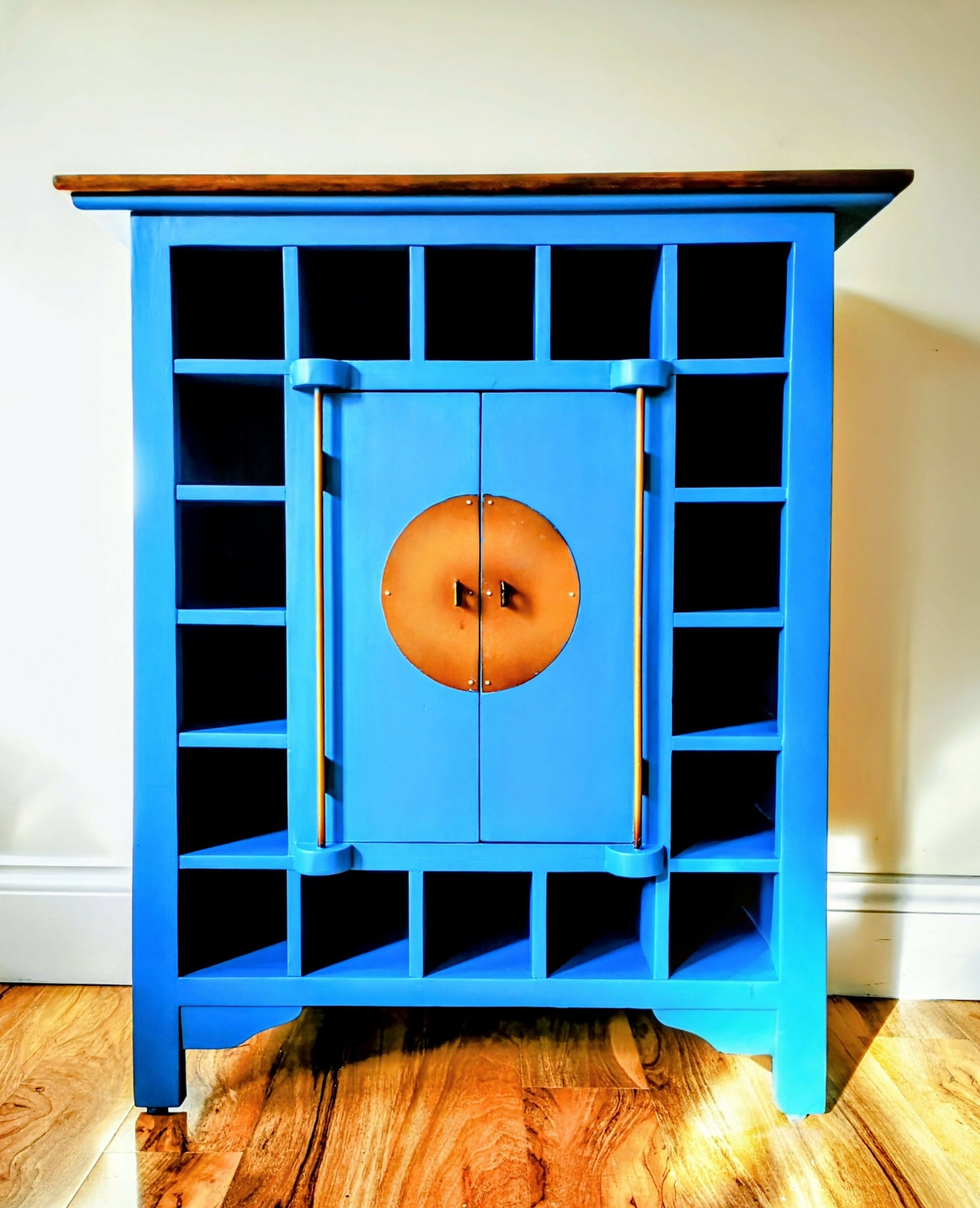 Shanghai Style Wine Rack and Cabinet