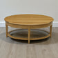 Ercol Style Coffee Table H45cm W 109.5cm D 43cm Light Oak FREE UK Delivery