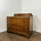 Vintage Oak Two Drawer Chest