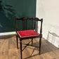 Edwardian Inlaid Mahogany Corner Chair2