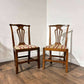 Pair of Georgian Mahogany Side Chairs