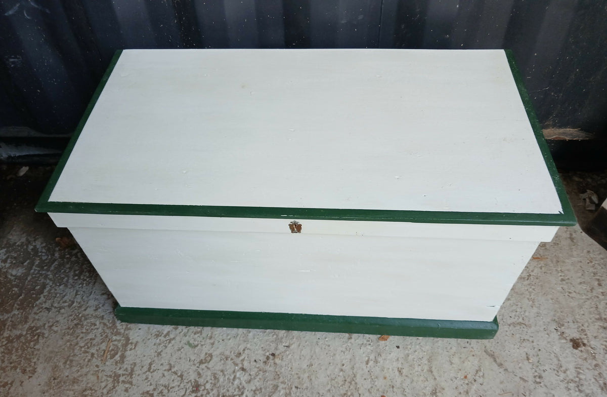 Victorian Pine Blanket Box