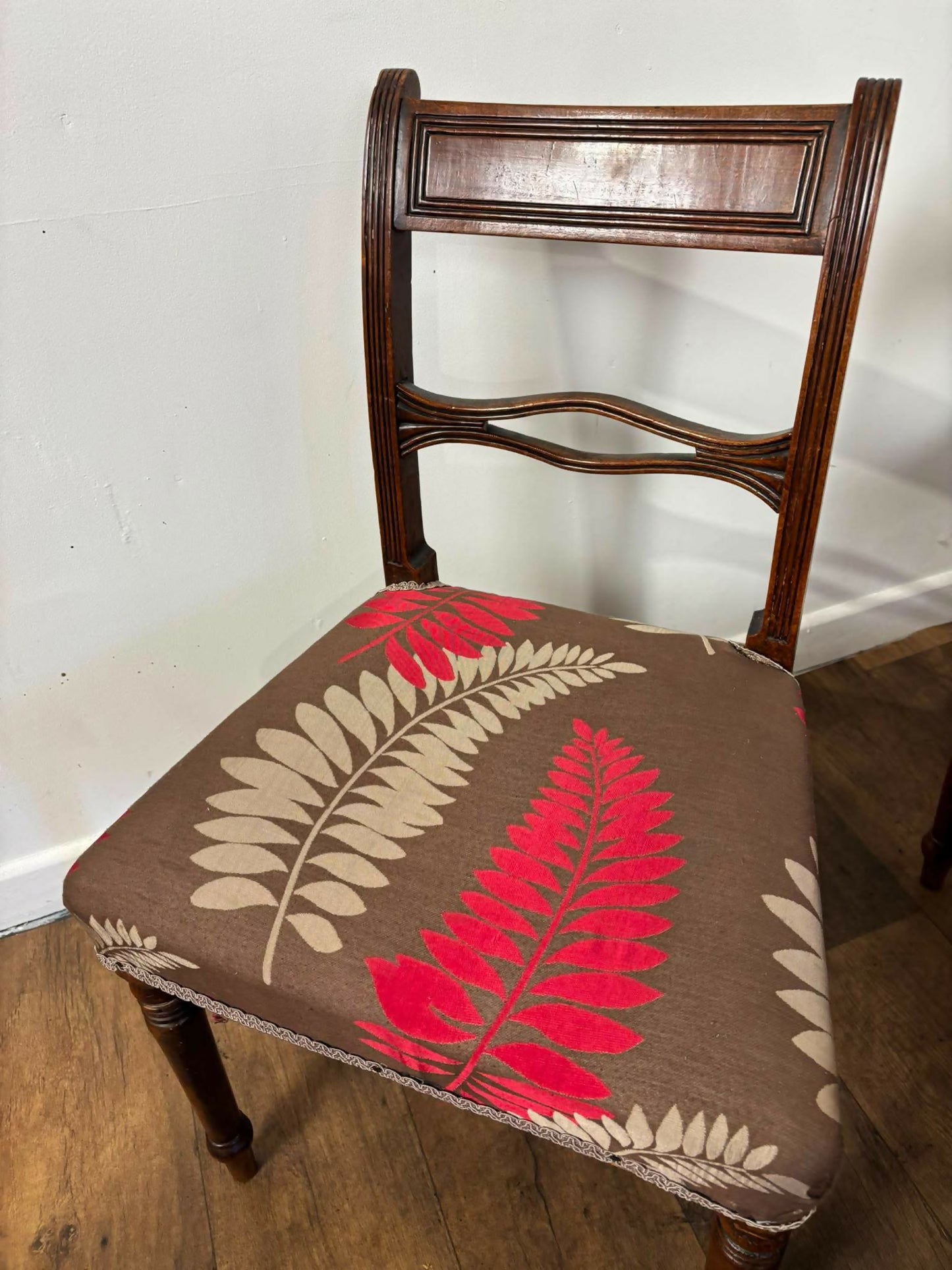 Set of Six 19th Century Mahogany Dining Chairs