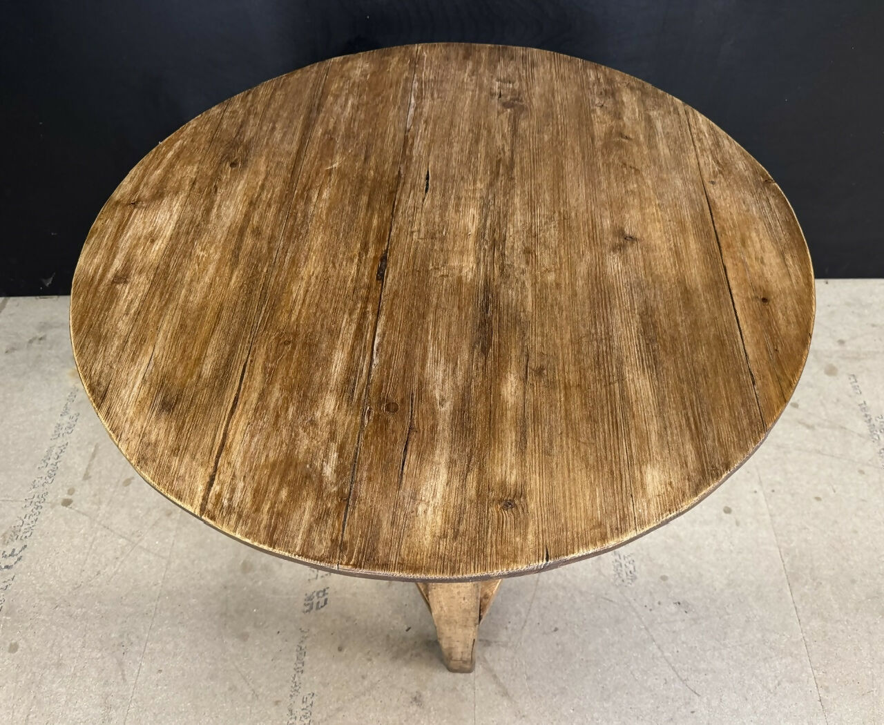 Antique Pine Cricket Table