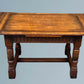 Titchmarsh & Goodwin Oak Draw Top Extending Dining Table / Draw Leaf Table
