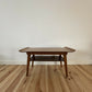 Horatio Myer & Co Bentwood Sleigh Teak And Beech Frame Mid Century Coffee Table