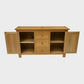 Light Oak Sideboard 2 Cupboards 3 Central Drawers Shelves FREE UK Delivery*. SBR10990/0110E