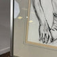 Charcoal Drawing - Young Mick Jagger by Geoffrey Bernard