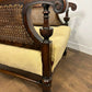 Edwardian Beech Framed Bergère Armchair