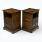 2 Old Charm Bedside Cabinets With Drawers Model 2235 Light Oak FREE UK DELIVERY*. SBR11059/1710E