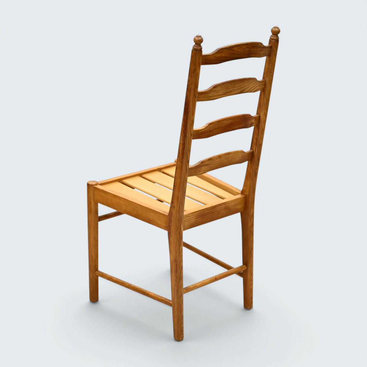 6 Ercol Pine Dining Chairs Model 641 Ladderback Vintage Retro FREE UK Delivery*