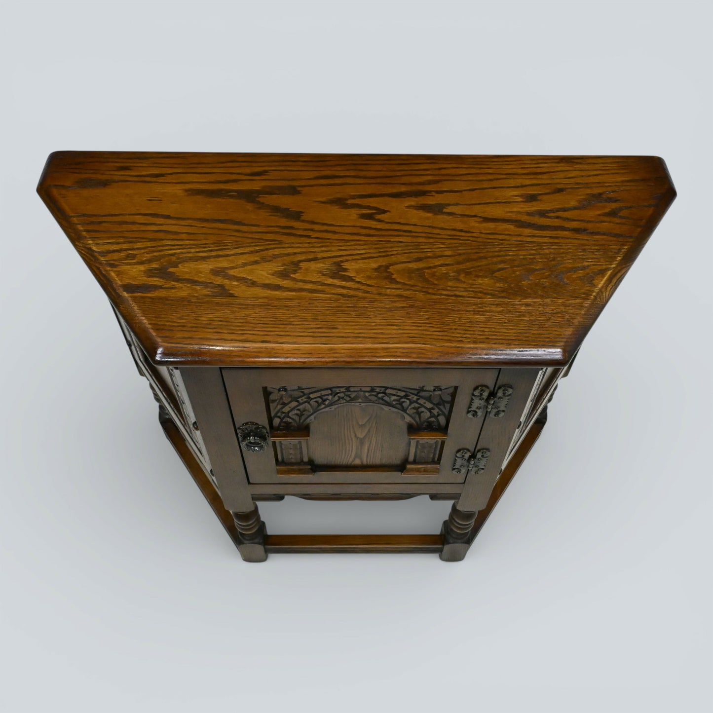 Old Charm Canted Hall Table Sideboard Light Oak Finish FREE UK Delivery*