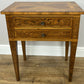 Bedside Table Vintage French Style Inlaid Burr Cabinet Carved Cupboard LOT 6289