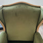 Extremely Comfortable Pair French Wing Back Arm Chairs
