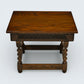 Vintage Oak Old Charm Solid Lamp/Side Table Tudor Antique Style FREE UK Delivery