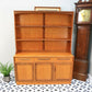 G Plan Fresco Wall Unit Dresser Display Cabinet by Victor B Wilkins Teak 1980