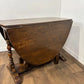 Vintage Oak Drop Leaf Dining Table