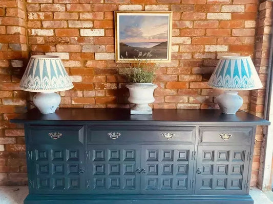 Vintage Black Sideboard