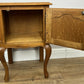 Pair of Bedside Tables Vintage French Louis Oak Nightstands Cabinets LOT 6307
