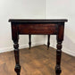 Edwardian Red Walnut Ladies Writing Table