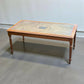 Regency style Rattan and Mahogany coffee table