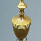 George III Style Wrought Iron and Brass Fire Basket