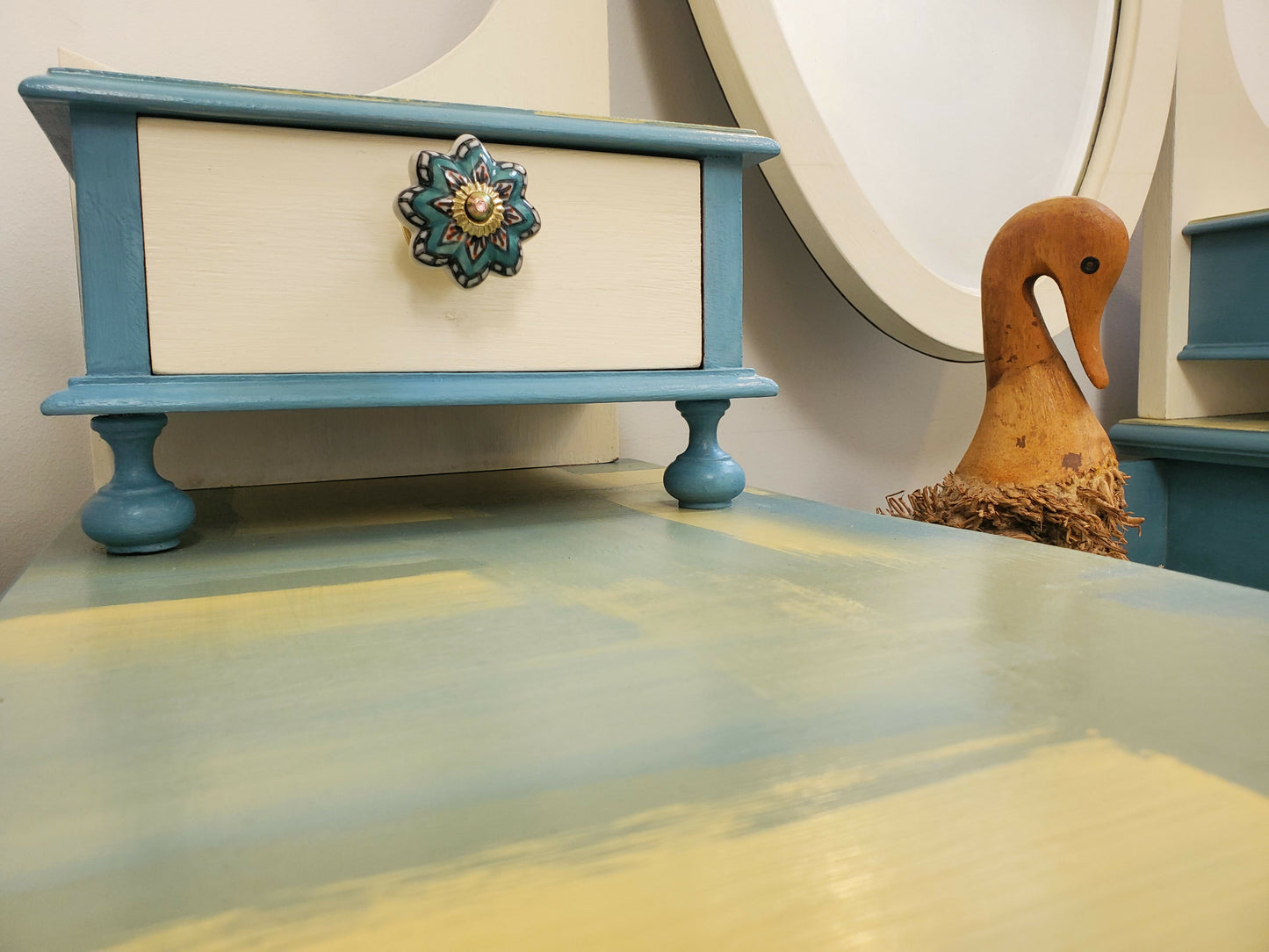 Upcycled dressing table