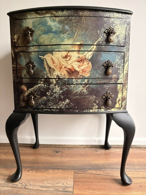Vintage Style Bedside Drawers