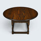 Old Charm Oak Drop Leaf Long Oval Coffee Table Light Oak 2144 FREE UK Delivery