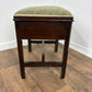 Vintage Mahogany Piano Stool with Storage