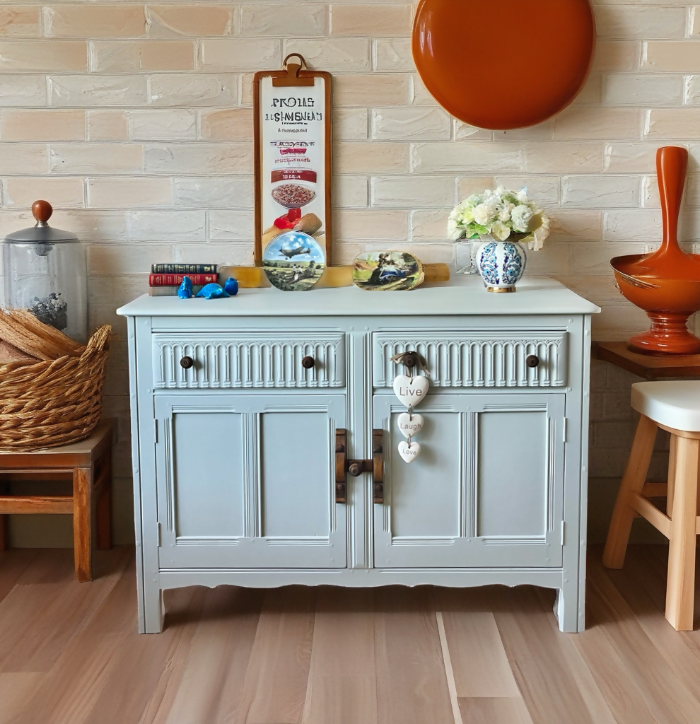 Vintage Ercol Style Sideboard , Buffet, Cabinet, Cupboard, Storage
