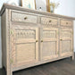 Light Wood Vintage Boho Rustic Sideboard