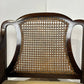 Edwardian Beech Framed Bergère Armchair