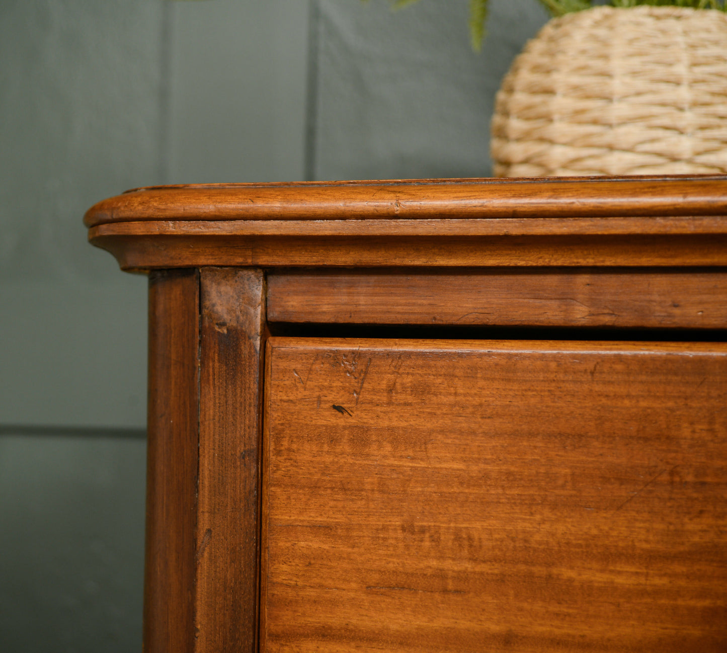 Large Victorian Mahogany Chest of Drawers - 2 Over 3